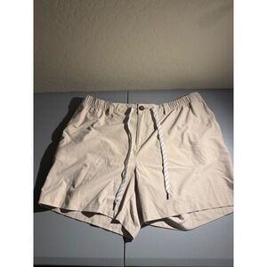Chubbies Everywear Shorts Mens XXXL Khaki Tan 6 Inch Inseam Stretch Performance
